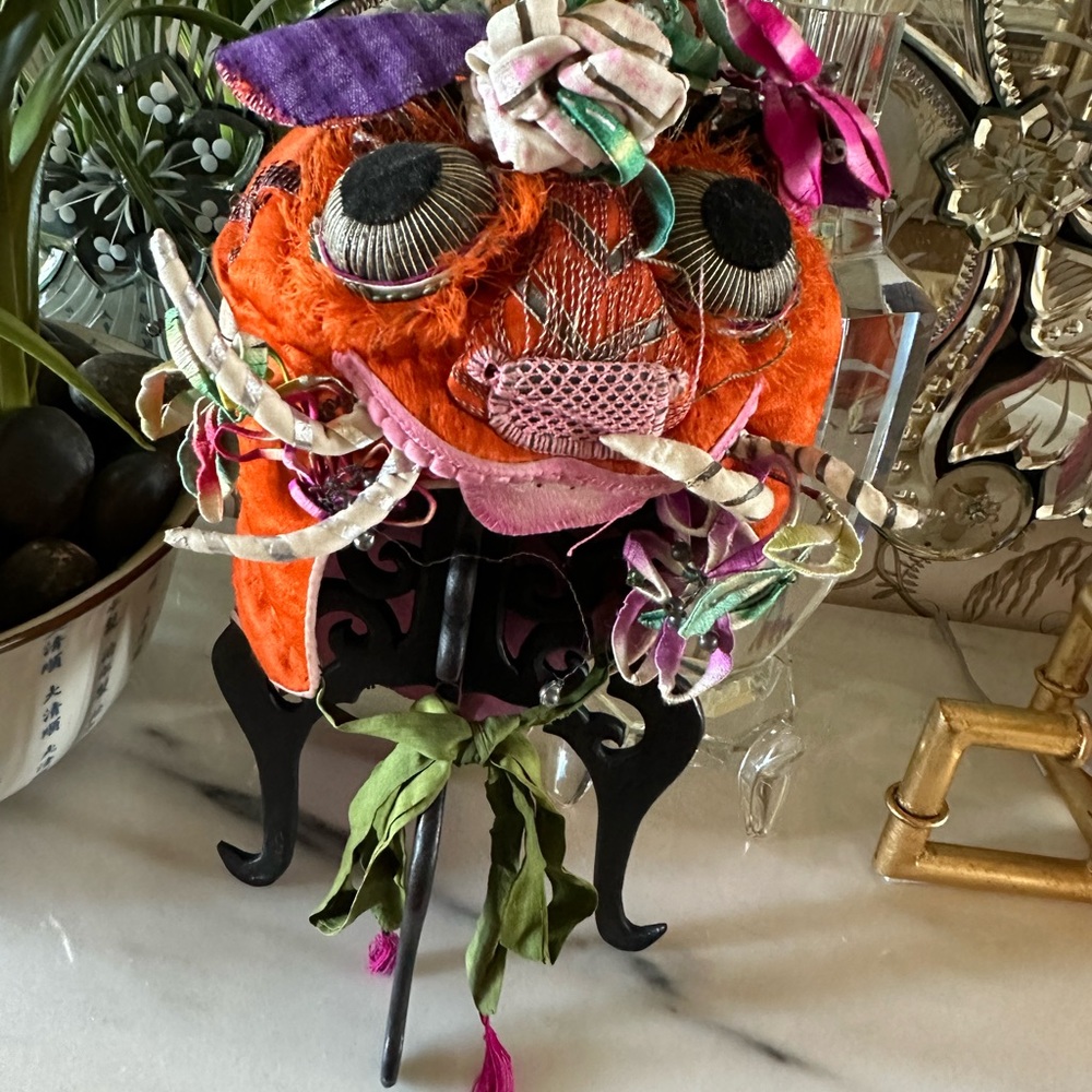 Antique Chinese child hat
